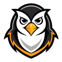 Fototapeta premium animal owl on white