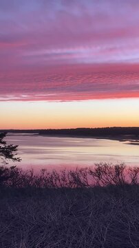 Pretty sunset walks  in Rollo bay