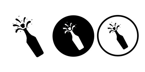 Happy birthday vectors icon set