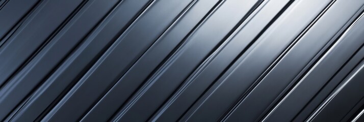 Obraz premium Abstract Metal Texture: Corrugated Steel Sheet Background