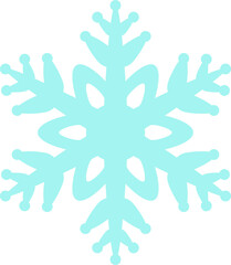 Snowflakes winter collection. snowflakes on transparent, png. Christmas and New Year decoration elements. illustration