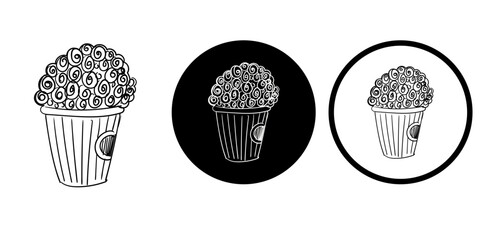 Happy birthday vectors icon set