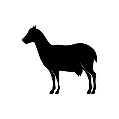 Goat icon vector