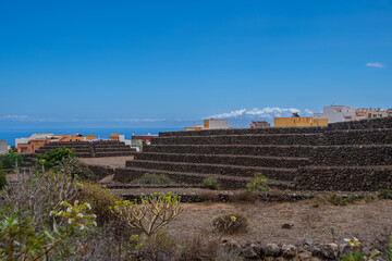 The Pyramids of Güimar on the Canary Island of Tenerife