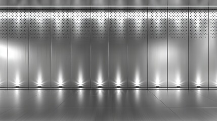 Silver metallic texture background with a sleek and modern appearance.