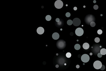 Silver glitter confetti, great design for any purpose. Party decor. Abstract art vector. Concept art. Vintage retro. Surprise decoration. Art design.