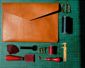 Leather crafting essentials, tools and materials overview