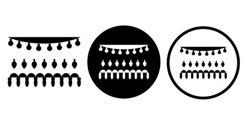 Happy birthday vectors icon set