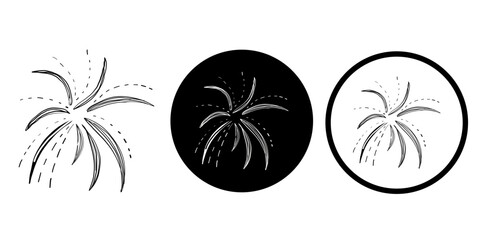 Happy birthday vectors icon set