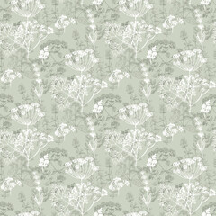 Textile and digital seamless pattern