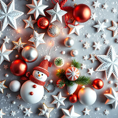 Christmas pattern. Christmas background