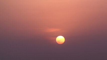 Obraz premium Sunrise in Dubai, UAE timelapse