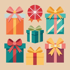 Luxurious gift ribbon vector 