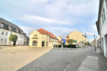 The city of Lubbenau in Germany