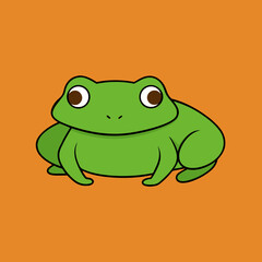 African bullfrog
vector illustration