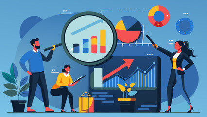 Data analysis, optimization or marketing analytics for statistics improvement
