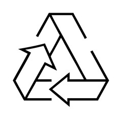 Upcycle, clean vector icon, flat-style, Minimalist vector icon, accurate lines, clean line art, isolated on a white background, sharp focus, Highly accurate --ar 1:1 --style vector