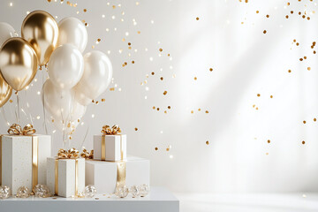 Vibrant Colorful Balloons for Party Decorations, Birthday Celebrations, and Festive Events with Helium-Filled and Elegant Balloon Arrangements