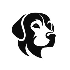 Silhouette, Dog Head, Pet Illustration
,
