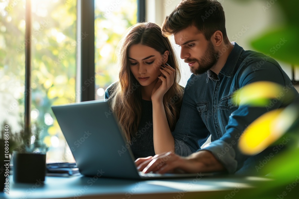 Poster Engaging in a Collaborative Business Strategy Session surrounded by Natural Light can enhance creativity and productivity, making it an enjoyable experience to brainstorm and analyze ideas