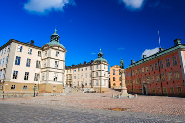 Fototapeta premium スウェーデン ストックホルム リッダーホルメン島、ビルイェル・ヤール広場