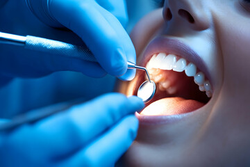 Dentist explaining treatment to patient, empathetic and informative interaction
