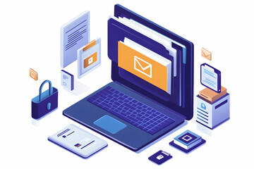 Digital Document Management System with File Storage & Database