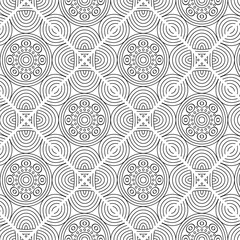 Textile and digital seamless pattern