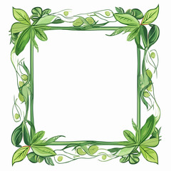 Sleek White Photoframe Vector Illustration for Professional Designs