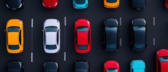 Gridlock traffic with varied vehicle types, reflecting the complex dynamics of urban transit systems