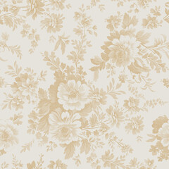 Textile and digital seamless pattern