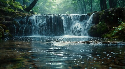 Beautiful waterfall 