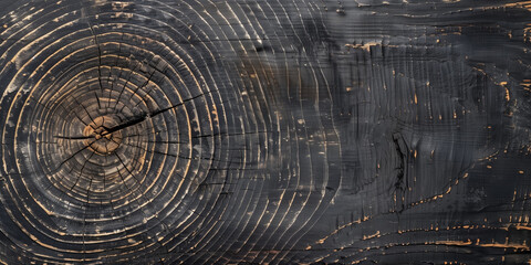 Wood surface texture pattern. Dark Gray wood texture background. Digital artistic artwork raster bitmap illustration. Boho style design. AI artwork.