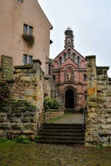 Fototapeta premium The small village of Eguisheim in Alsace, France