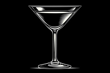 Assorted cocktail glasses filled with bright liquids, positioned in an aesthetic composition for product advertisements, menus, and event backdrops