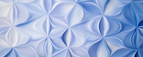 Periwinkle Background with Star Motif