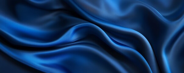 Fototapeta premium Elegant Deep Sapphire Blue Gradient