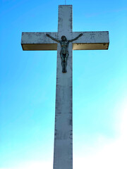 cross on the top of the hill