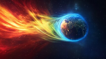 Ultra-Realistic Science and Technology Concept in Astronomy: A Vibrant Exploration of Cosmic Phenomena and Innovations