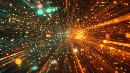 Ultra-Realistic Science and Technology Concept in Astronomy: A Vibrant Exploration of Cosmic Phenomena and Innovations