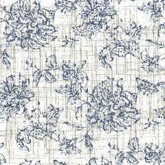 Obraz premium Textile and digital seamless pattern design