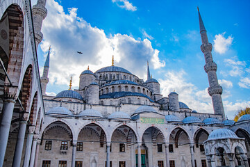 Autumn in Istanbul, Blue Mosque.