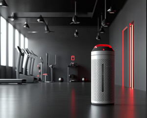 Ruby and Grey Gym Type Sweat Odor Purifier, Sporty and Fresh Environment Enhancer