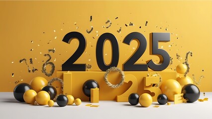 2025 New Year Greeting Card