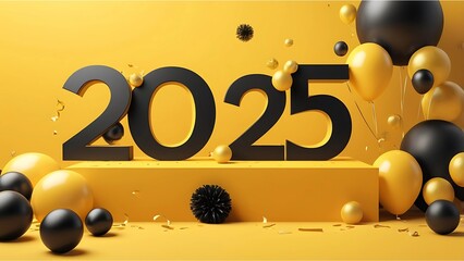2025 New Year Greeting Card
