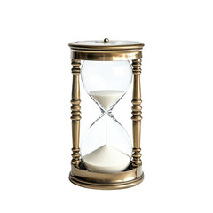 classic hourglass Isolated On Transparent Background
