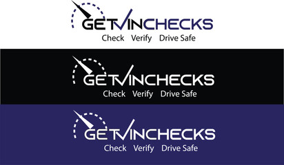 vin checks website logo design