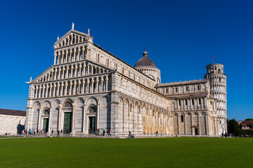 Fototapeta premium Pisa, Italy - November 4, 2024: Pisa Cathedral.