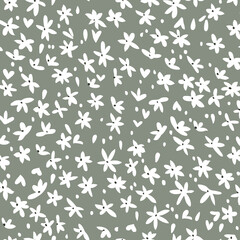 Textile and digital seamless pattern design