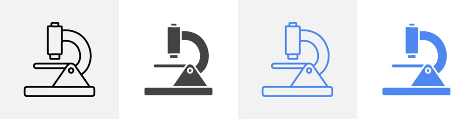 microscope icon Group symbol or sign vector